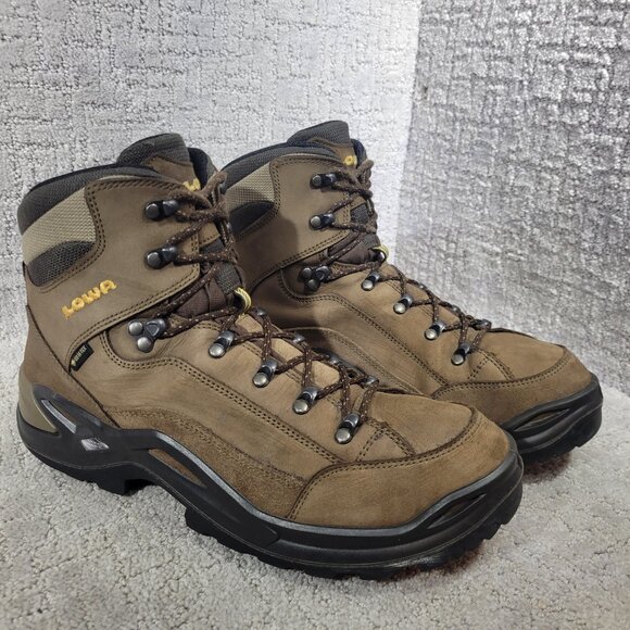 Lowa Renegade GTX Men's Size 11.5 Brown Leather Gore-Tex Waterproof Hiking Boots - Picture 6 of 12